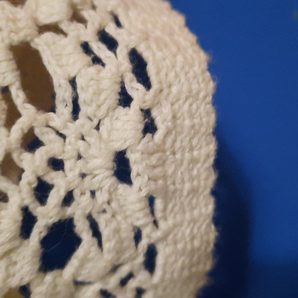 Lucky Brand Live in Love cream coloured soft 100% cotton knit pullover L - Picture 8 of 8